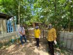 ลงพื้นที่นำอาหารกลางวัน ไปแจกจ่ายให้ผู้ที่กักตัวในเขตตำบลม่วงงาม...
